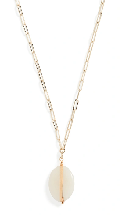 Isabel Marant Stones Necklace In Light Yellow