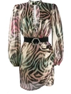 PHILIPP PLEIN JUNGLE MINI DRESS