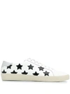 Saint Laurent Court Classic Sl/06 California Leather Sneakers In White