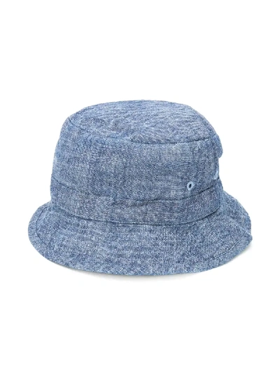 Bonpoint Babies' Denim Bucket Hat In Blue