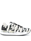 Premiata Conny Low-top Sneakers In Black