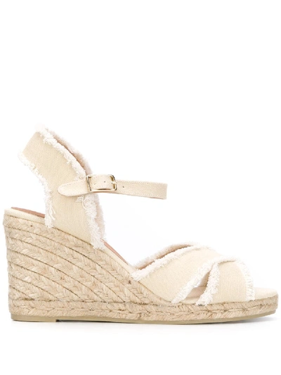 Castaã±er Bromelia 90mm Espadrille Sandals In Neutrals