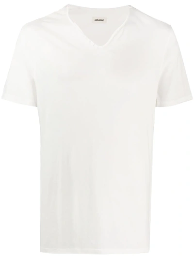 Zadig & Voltaire Graphic-print Short-sleeve T-shirt In White