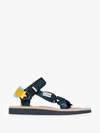 Suicoke Depa Cab Technical Sandals In Blue