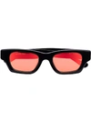 Ambush Rectangular-frame Sunglasses In Black