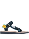 Suicoke Depa Cab Technical Sandals In Blue