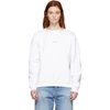 Acne Studios + Net Sustain Printed Organic Cotton-jersey Sweatshirt In White
