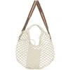 STELLA MCCARTNEY OFF-WHITE KNOTTED TOTE
