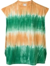 WOOYOUNGMI TIE-DYE SLEEVELESS T-SHIRT