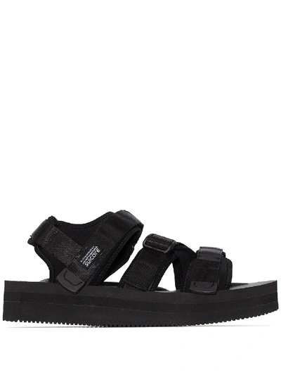 Suicoke Black Kisee-vpo Sandals