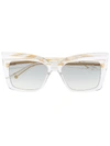 DITA EYEWEAR TELEMAKER SQUARE-FRAME SUNGLASSES