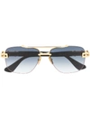 Dita Eyewear Grand-evo One Square-frame Sunglasses In Black