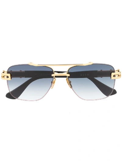 Dita Eyewear Grand-evo One Square-frame Sunglasses In Black