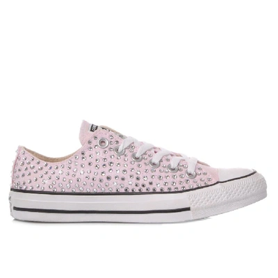 Converse Women's Pink Canvas Trainers