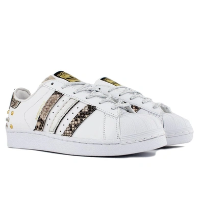 Adidas Originals Adidas Women's White Leather Sneakers