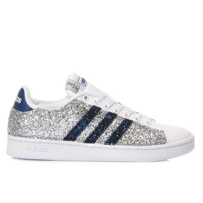 Adidas Originals Adidas Women's Silver Leather Trainers