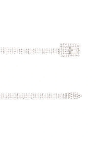 B-low The Belt B Low The Belt Baby Farah Crystal Belt In Silver