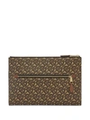 BURBERRY MONOGRAM PRINT CLUTCH