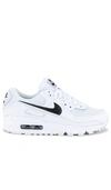 Nike Air Max 90 Sneaker In White & Black