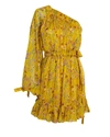 ALEXIS Edyta Floral One-Shoulder Dress,060048559885