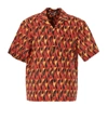 PALM ANGELS PALM ANGELS FLAME PRINTED SHIRT