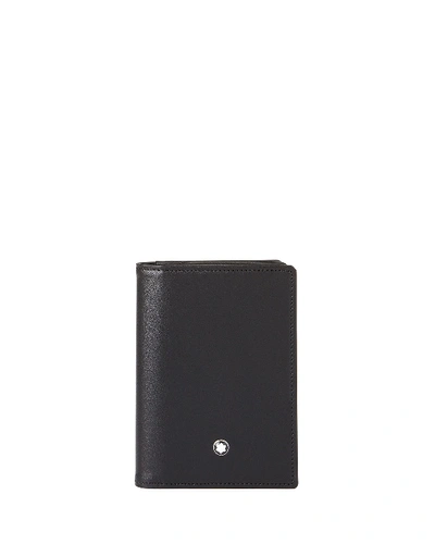 MONTBLANC MST BUSINESS CARD HOLDER GUSSET BLACK,PROD157610016