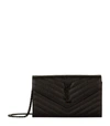 SAINT LAURENT MONOGRAM ENVELOPE CHAIN WALLET,15356168