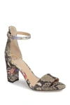 Vince Camuto Corlina Ankle Strap Sandal In Natural 24