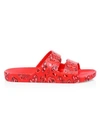 FREEDOM MOSES Bandana-Print Plastic Pool Slides