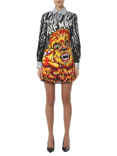 Moschino Printed Shirt Dress - Atterley In Multicolor