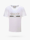 Gucci Oversized Cotton T-shirt With Logo In White