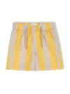 FENDI STRIPED SHORTS