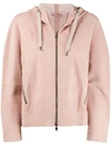 BRUNELLO CUCINELLI HOODED BOXY-FIT JACKET