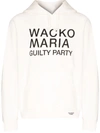 WACKO MARIA LOGO-PRINT HOODIE