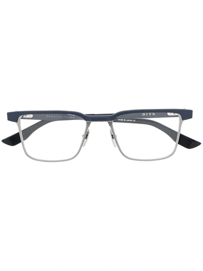 Dita Eyewear 方框眼镜 In Silver