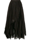 Mes Demoiselles Pleated Skirt In Black