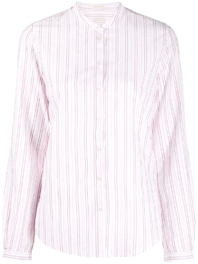 Massimo Alba Syrma Striped Shirt In Pink