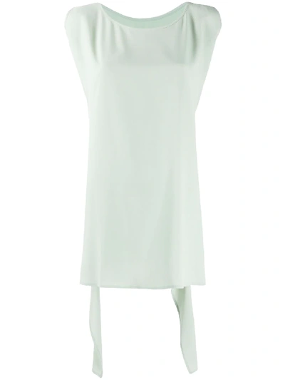 Erika Cavallini Jacquelin Tie-back Top In Green