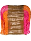 Alberta Ferretti Loose Knit Top In Pink