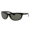 Ray Ban Balorama Sunglasses Black Frame Green Lenses Polarized 62-19 In Schwarz