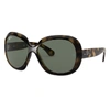 Ray Ban Jackie Ohh Ii Sunglasses Light Havana Frame Green Lenses 60-14 In Light Havana