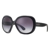 Ray Ban Jackie Ohh Ii Sunglasses Black Frame Grey Lenses 60-14 In Black