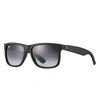 RAY BAN SUNGLASSES MAN JUSTIN CLASSIC - BLACK FRAME GREY LENSES 54-16