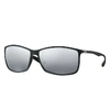 Ray Ban Rb4179 Sunglasses Black Frame Grey Lenses Polarized 62-13 In Black