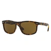 Ray Ban Rb4226 Sunglasses Tortoise Frame Brown Lenses 56-16 In Tortoise