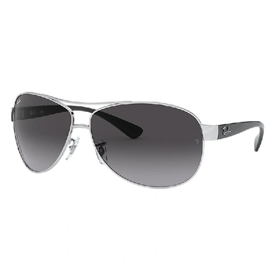 Ray Ban Rb3386 Sunglasses Black Frame Grey Lenses 67-13 In Schwarz