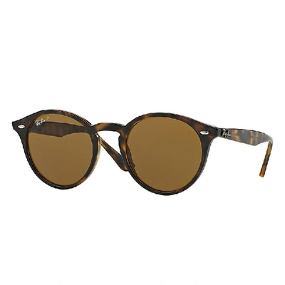 Ray Ban Rb2180 Sunglasses Tortoise Frame Brown Lenses Polarized 49-21 In Light Havana