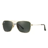 Ray Ban Caravan Sunglasses Gold Frame Green Lenses 58-15 In Gold