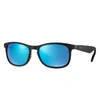 RAY BAN RB4263 CHROMANCE SUNGLASSES BLACK FRAME BLUE LENSES POLARIZED 55-18