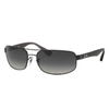 Ray Ban Rb3445 Sunglasses Grey Frame Grey Lenses 61-17 In Grey